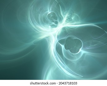 Abstract fractal art background, suggestive of light refraction and caustics in water.
