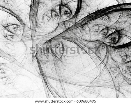 Similar – Image, Stock Photo Spook in a high-rise building