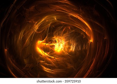 Abstract Fractal Flame Background