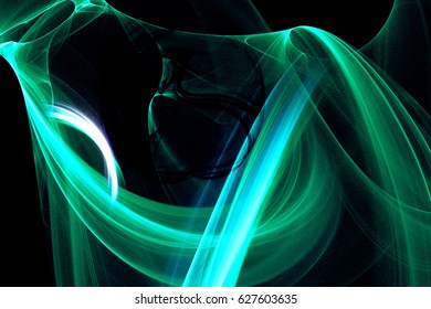 Abstract fractal illustrated background rendered wallpaper - Shutterstock ID 627603635
