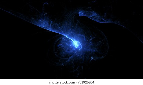 Abstract fractal illustrated background rendered wallpaper