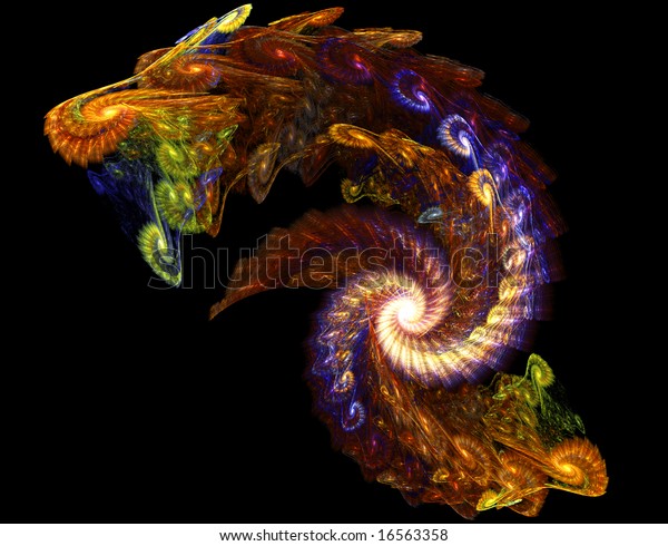 Abstract Fractal Image Dragon Stock Illustration 16563358 Abstract Fractal Image Dragon Stock Illustration 16563358
