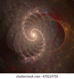 Abstract fractal patterns and shapes. Fractal texture. For Puzzle or Tie prints or other prints.