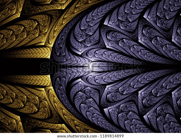 Download Abstract Fractal Patterns Shapes Fractal Texture Stock Illustration 1189814899