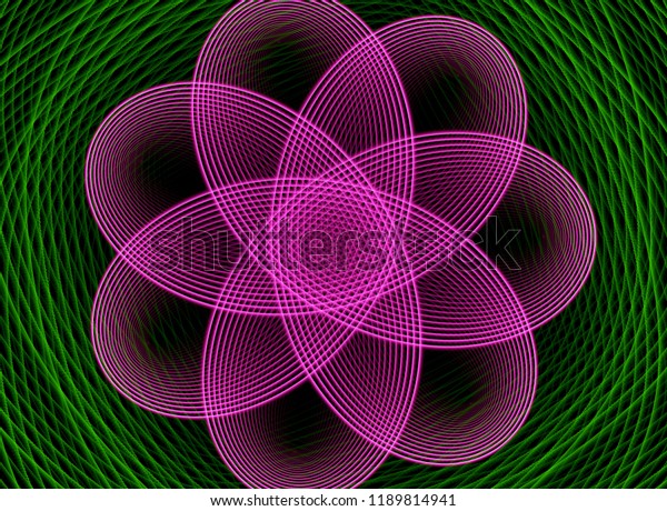 Download Abstract Fractal Patterns Shapes Fractal Texture Stock Illustration 1189814941