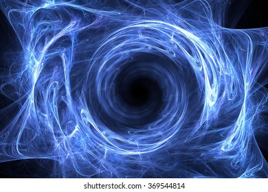 Abstract Fractal Time Travel Background Stock Illustration 369544814 ...