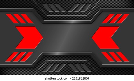 Abstract futuristic background with modern elements - technology concept can use for web, games, backgrounds, advertising - 3D-Illustration