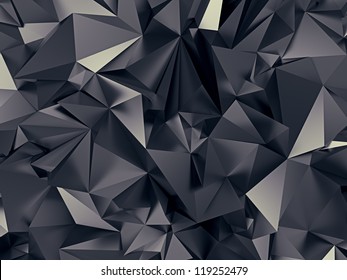 Abstract Futuristic Crystal Background