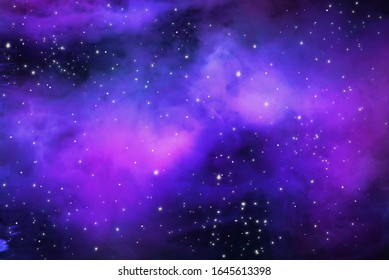 Abstract futuristic night sky background.
