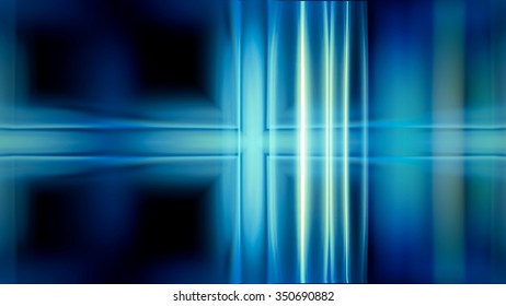 Abstract, futuristic technology screen with glowing blue lines.