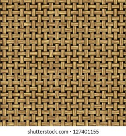 Abstract Generated Wicker Pattern Background Design Stock Illustration