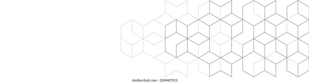 Abstract geometric background with isometric blocks, polygon shape pattern. - Powered by Shutterstock