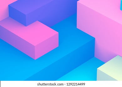 render Abstract colorful 