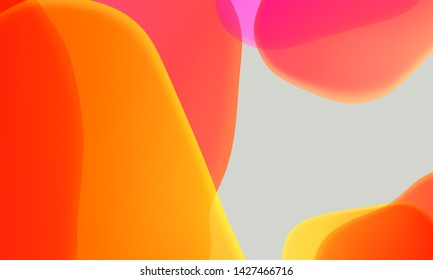 Abstract geometric fluid red orange color gradient gray background  Trendy design graphics used for wallpaper screen tablet   phone 