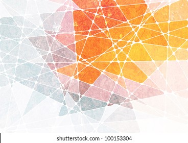 Abstract Geometric Grunge Background