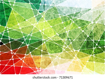 Abstract Geometric Grunge Background