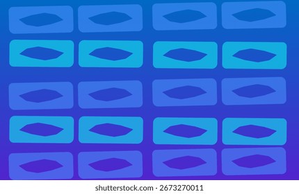 Abstract Geometric Repetitive Pattern with Gradient Background