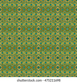 Abstract geometric seamless pattern handmade ethnic and tribal motifs. Bohemian ethnic tile printing.