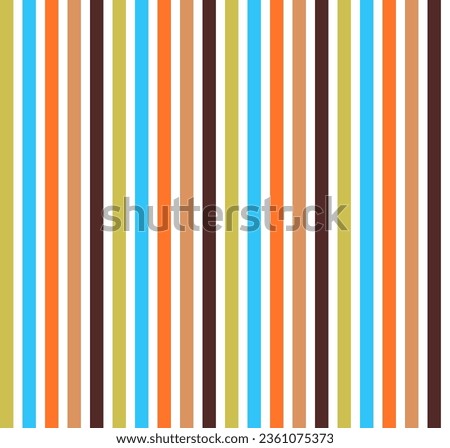 Abstract geometric seamless pattern. Trendy coral pink color Vertical stripes. Wrapping paper. Print for interior design and fabric. Kids background. Backdrop in vintage and retro style.