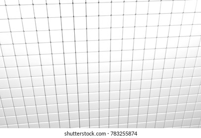 Tile White Flooring Texture Background 3d Stock Illustration 1039640893