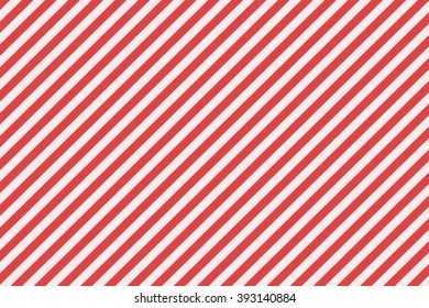 Abstract Geometric Striped Pattern With Red And White Stripes. Striped Texture.