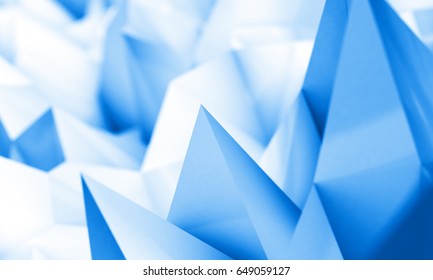 Abstract geometric. Wall. 3D render illustration. 3d render illustration