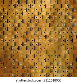 Abstract Geometrical Background. Tiles chess pattern.