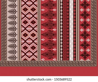abstract geometrical traditional design pattern background