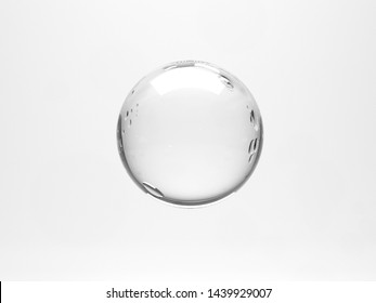 abstract glass sphere, 3d illustration - Shutterstock ID 1439929007
