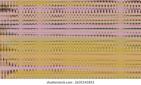 Abstract Glitch Wave Pattern Background
