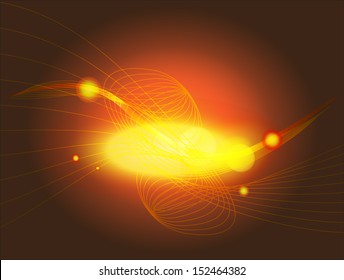abstract glow background