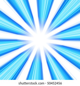 An abstract glowing burst layout with copyspace in the center.
