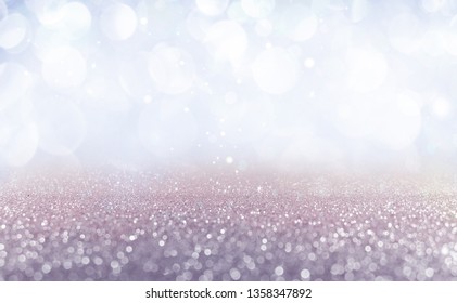 Abstract Glowing Dust Bokeh Light Background Stock Illustration