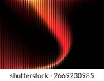 Abstract glowing gradient wave background in deep red yellow and black with soft neon light flow, futuristic texture, and modern curved lines for elegant digital wallpapers.