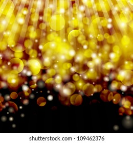 Abstract glowing illustration background. For vector version, see my portfolio.