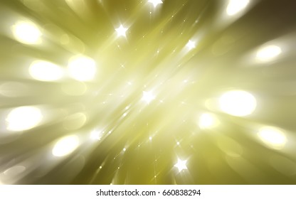 Abstract gold background. Explosion star. illustration digital.