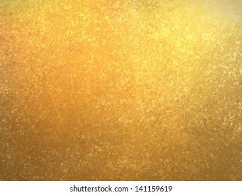 Abstract Gold Background Yellow Brown Color Vintage Grunge Background Texture Rough Distressed Sponge Grunge Texture, Old Gold Paper Foil Or Gold Wrapping Paper Illustration, Gold Christmas Background