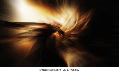 Abstract Golden Swirl Background with Gradient Effect, Dark Background, Modern Design Element, Textured Pattern, Creative Artwork, Digital Illustration, High-Resolution Image, Adobe Stock, Shutterstock