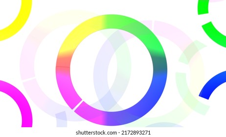 Abstract Gradiant Circle Back Ground