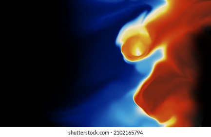 Abstract Gradient Background Colorful Heatmap
