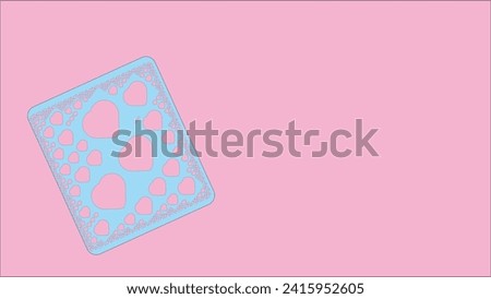 Abstract gradient background happy and cheerfull bright color valentine ready