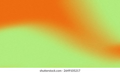Abstract gradient background with vibrant orange and lime green, creating a dynamic and fresh feel. Ideal for modern and lively designs.