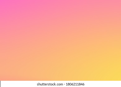 Abstract gradient background warm sunset summer colors