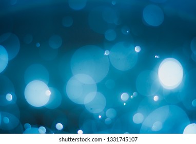 Abstract Gradient Blue Background Bokeh Light Stock Illustration ...