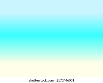 Abstract Gradient In Blue Color, Cool Background.  Modern Design For Mobile Apps. Like Beach