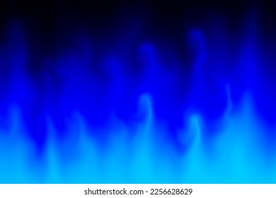 abstract gradient blue fire background