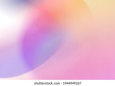 Abstract gradient blurred pattern colorful and realistic grain noise effect background  for art product design   social media  trendy   vintage style  y2k art concept