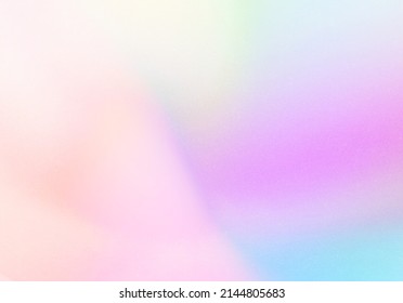 Abstract gradient blurred pattern colorful with realistic grain noise effect background, for art product design and social media, trendy and vintage style
