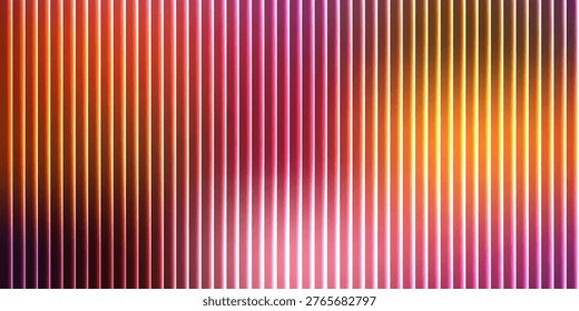 Abstract gradient columns of vibrant digital artistry