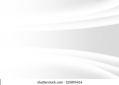 Abstract Gradient Gray Background With Gradient White Curve